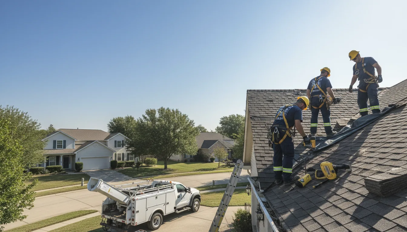 Emergency Roof Repair in Farmersville, OH near me